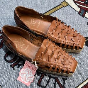 Sam & Libby Tan Woven Men's Loafers